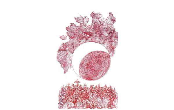 Illustration zu 'Der Abend schleiert Flur und Hain' von Frank Walka