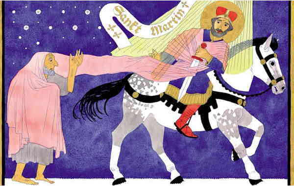 Illustration zu 'Sankt Martin' von Markus Lefrançois
