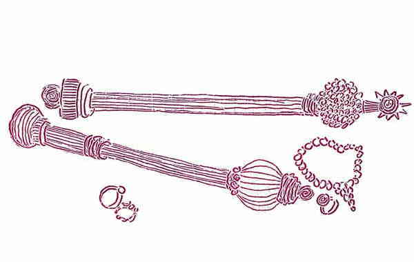 Illustration zu 'Gelobet seist du, Jesu Christ' von Frank Walka