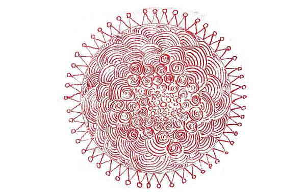 Illustration zu 'Csija buja' von Frank Walka