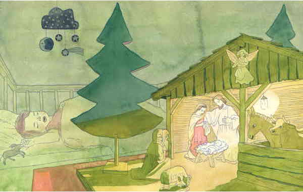 Illustration zu 'Schlaf, mein Kindlein, bajuschki baju' von Markus Lefrancois