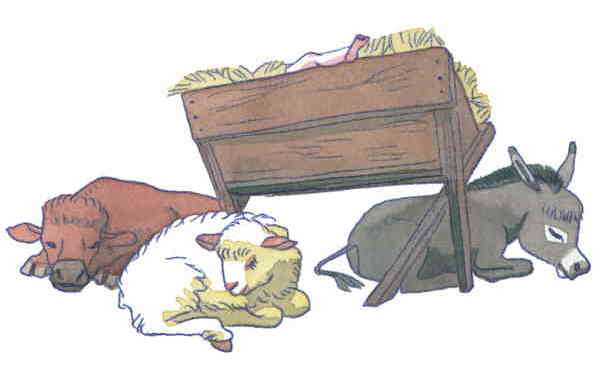 Illustration zu 'Schlaf, schlaf, holdseliges Jesulein' von Markus Lefrancois