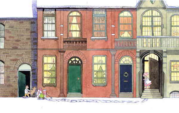 Illustration zu 'Christmas is the old man's hat' von Markus Lefrancois