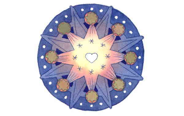 Illustration zu 'Stern-Kind, Erd-Kind' von Markus Lefrancois