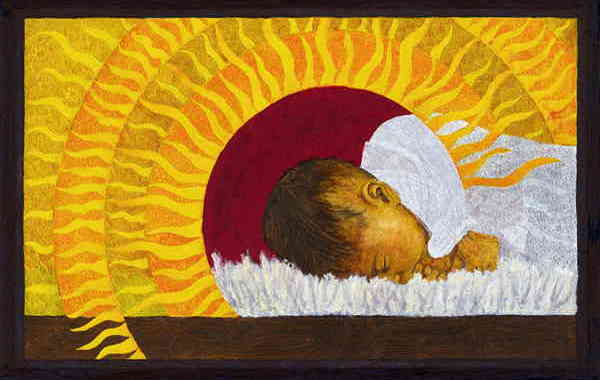 Illustration zu 'What child is this?' von Frank Walka