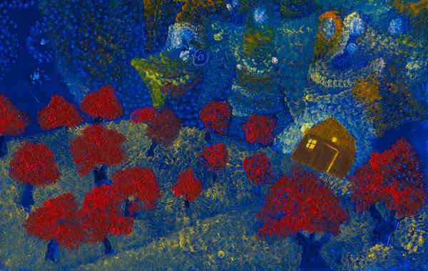 Illustration zu 'Eta notsch swjataja' von Frank Walka