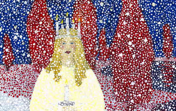 Illustration zu 'A naí naoimh' von Frank Walka