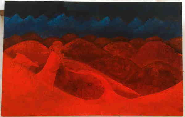 Illustration zu 'Sylvian joululaulu' von Frank Walka