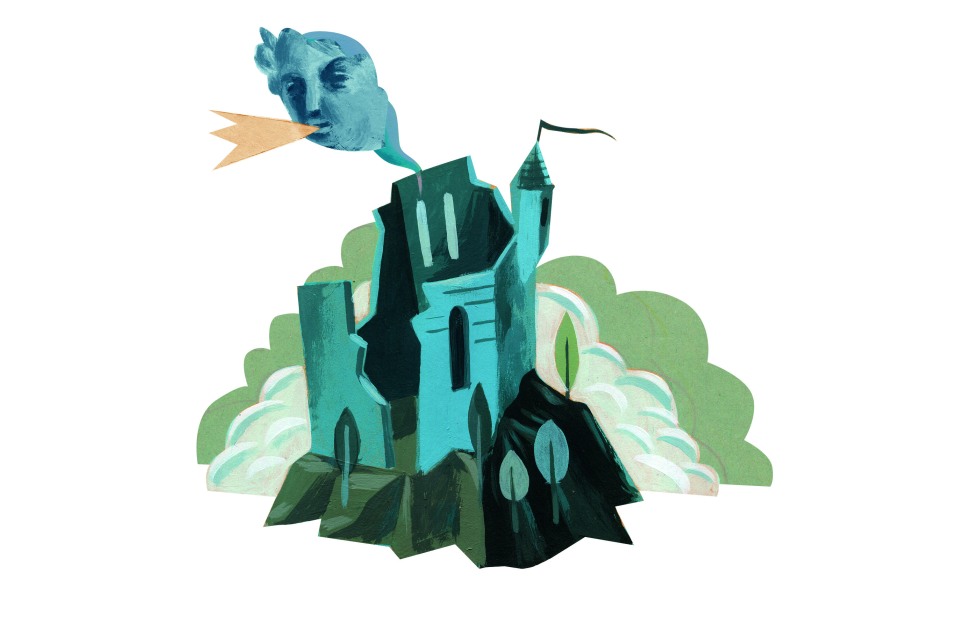 Illustration zu »An der Saale hellem Strande« von Christoph Mett