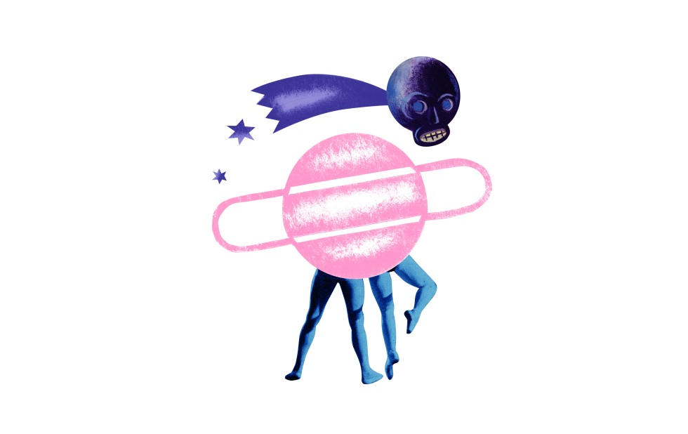 Illustration zu »Es fiel ein Reif in der Frühlingsnacht« von Christoph Mett