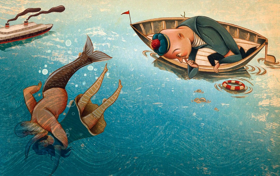 Illustration zu »Als wir jüngst in Regensburg waren« von Christoph Mett