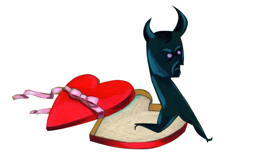 Illustration zu »Da unten im Tale« von Christoph Mett