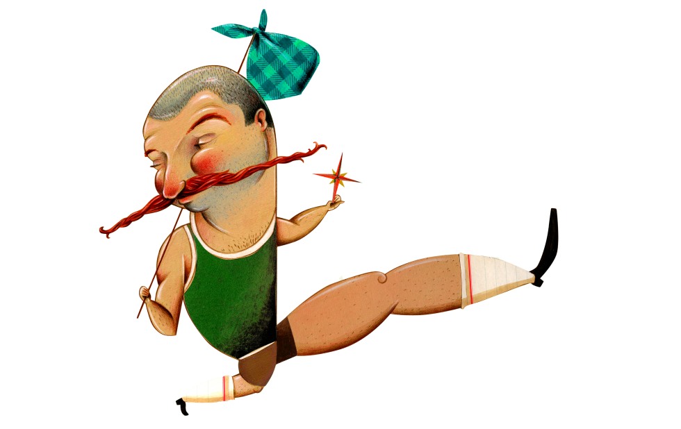 Illustration zu »Bolle reiste jüngst zu Pfingsten« von Christoph Mett