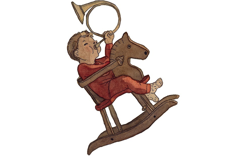 Illustration zu »Hoppe, hoppe Reiter« von Markus Lefrançois