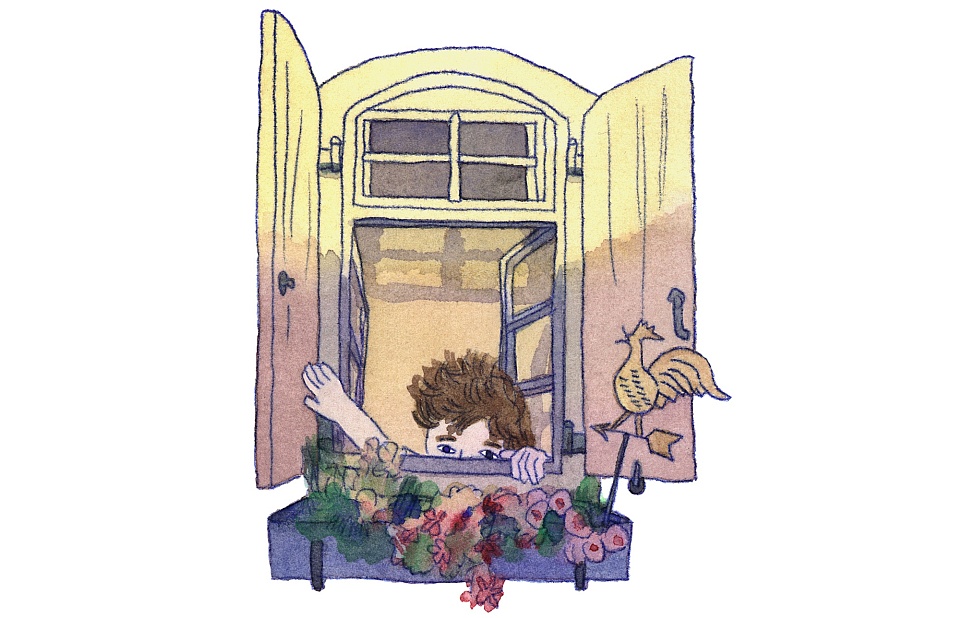 Illustration zu »Ich lieb den Frühling« von Markus Lefrançois