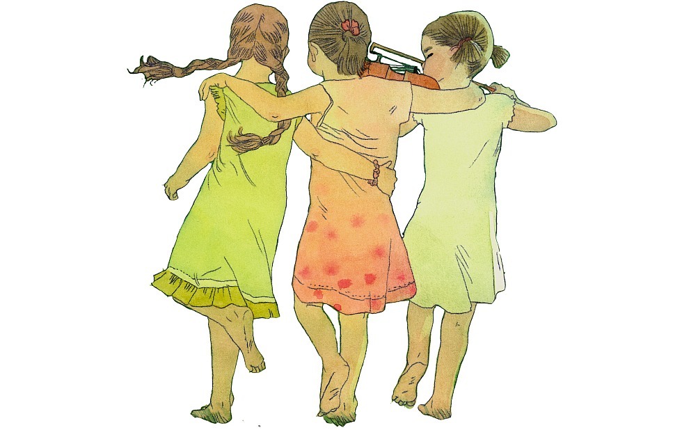 Illustration zu »Wenn einer sagt: Ich mag dich, du« von Markus Lefrançois