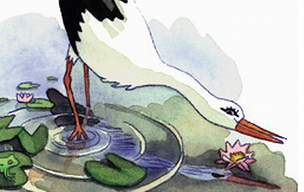 Illustration zu »Auf unsrer Wiese gehet was« von Markus Lefrançois