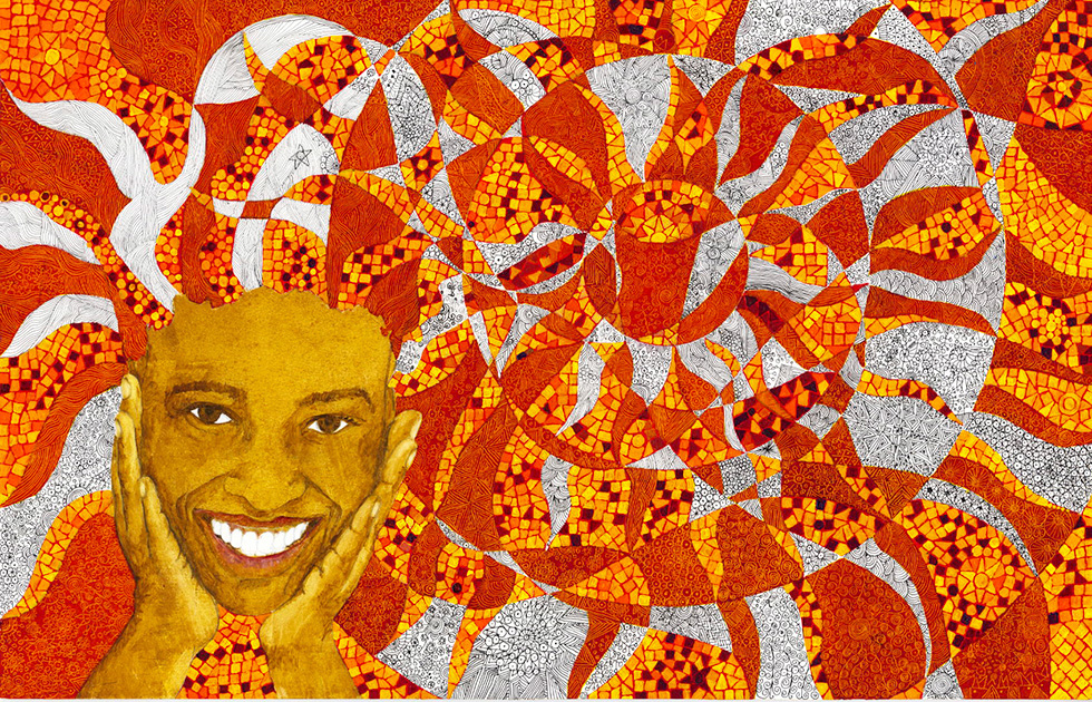 Illustration zu »Rock my soul« von Frank Walka