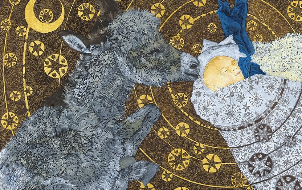 Illustration zu »Ihr Kinderlein, kommet« von Frank Walka