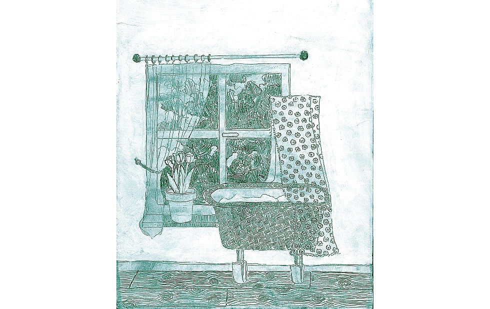 Illustration zu »Gjendines badnlat« von Frank Walka