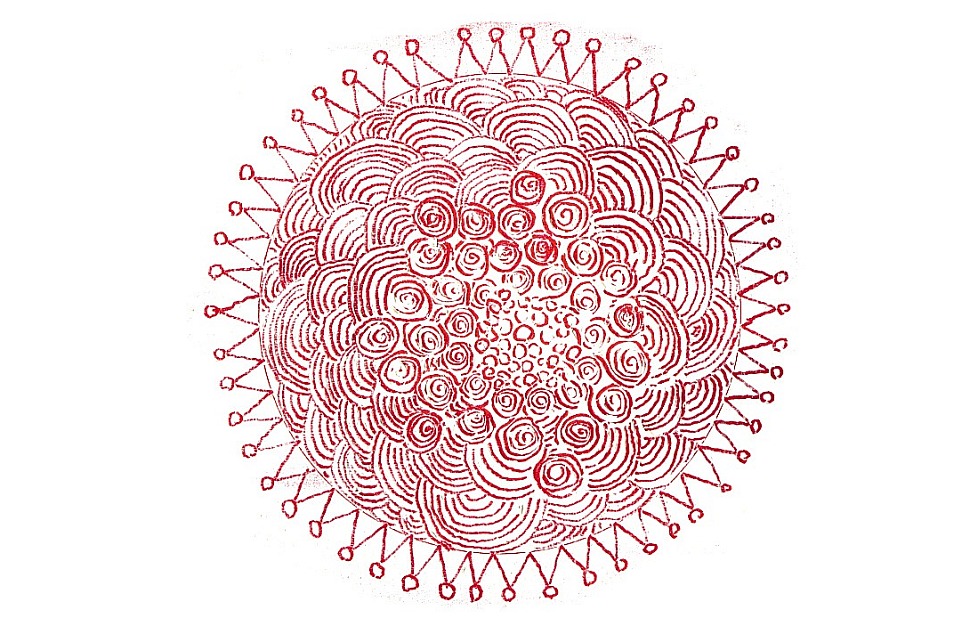 Illustration zu »Csija buja« von Frank Walka