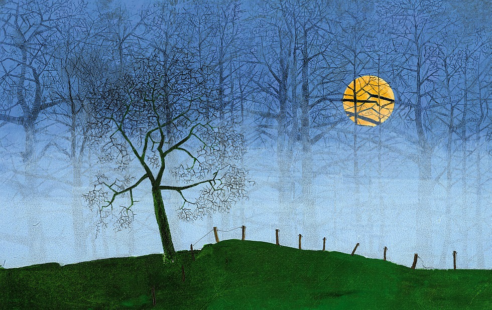 Illustration zu »Der Mond ist aufgegangen (int.)« von Frank Walka