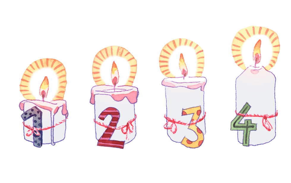 Illustration zu »Wir sagen euch an den lieben Advent« von Markus Lefrancois