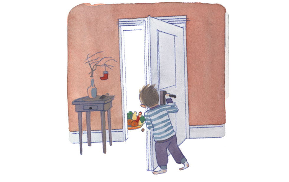 Illustration zu »Lasst uns froh und munter sein« von Markus Lefrancois