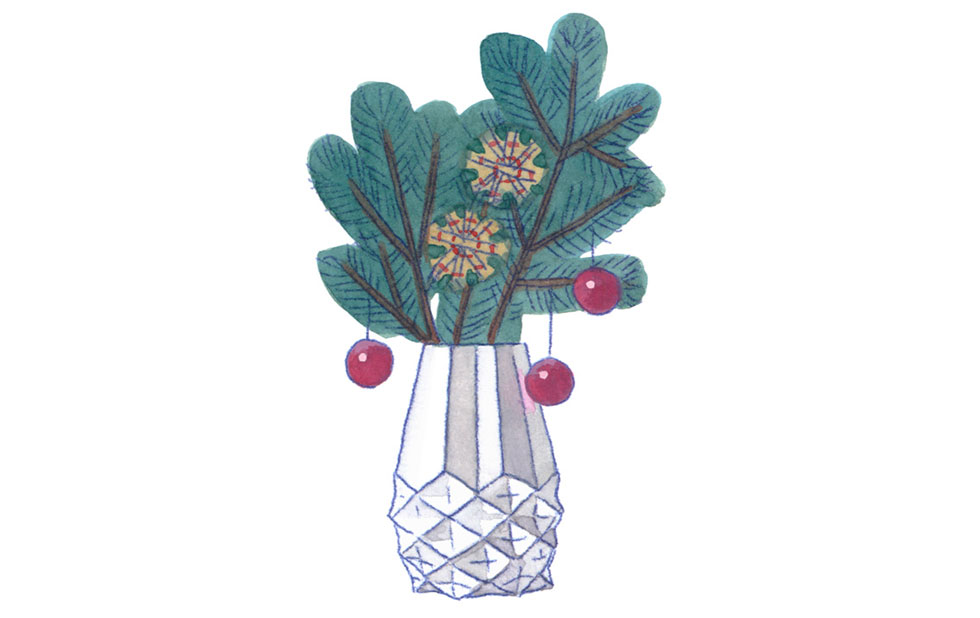 Illustration zu »Tannenzweige« von Markus Lefrancois