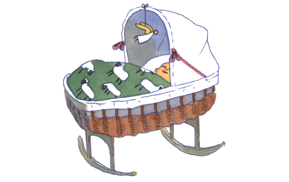 Illustration zu »Schlaf ein, mein Jesulein / Lulajze, Jezuniu« von Markus Lefrancois