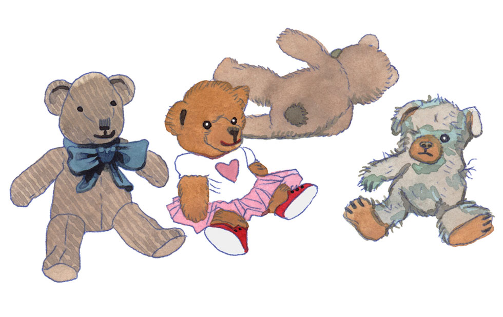 Illustration zu »Abends, wenn ich schlafen geh« von Markus Lefrancois