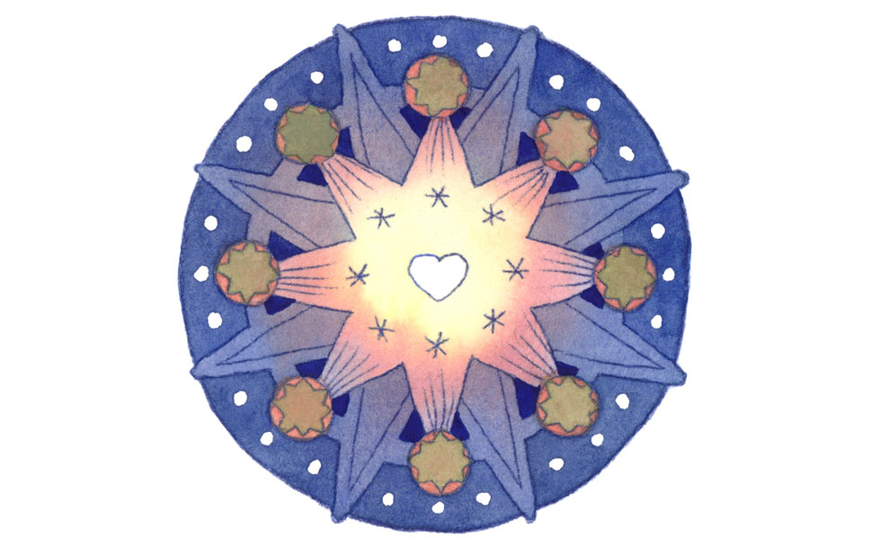 Illustration zu »Stern-Kind, Erd-Kind« von Markus Lefrancois