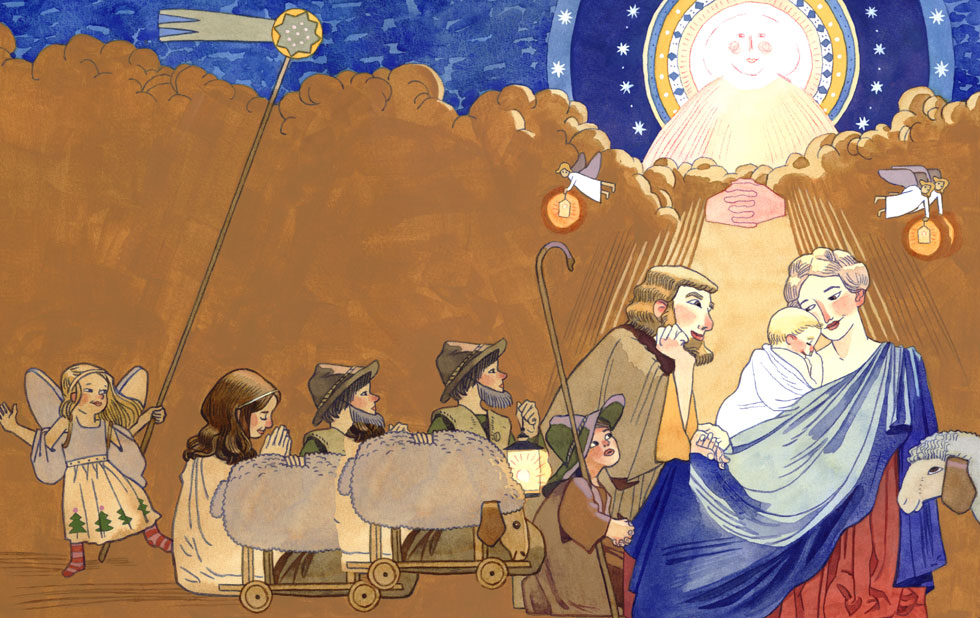 Illustration zu »Welch eine wundersame Nacht« von Markus Lefrancois