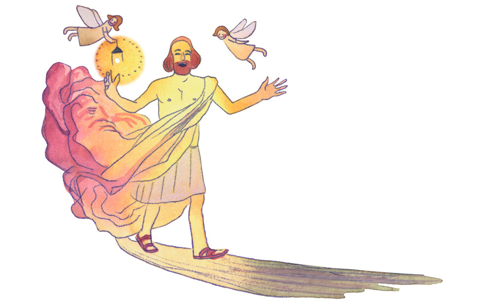 Illustration zu »Joy to the world / Freu dich, oh Welt« von Markus Lefrancois