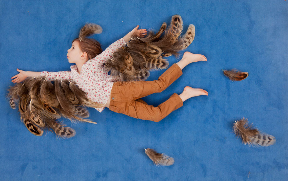 Illustration zu »Alouette / O, du Lerche« von Jan von Holleben