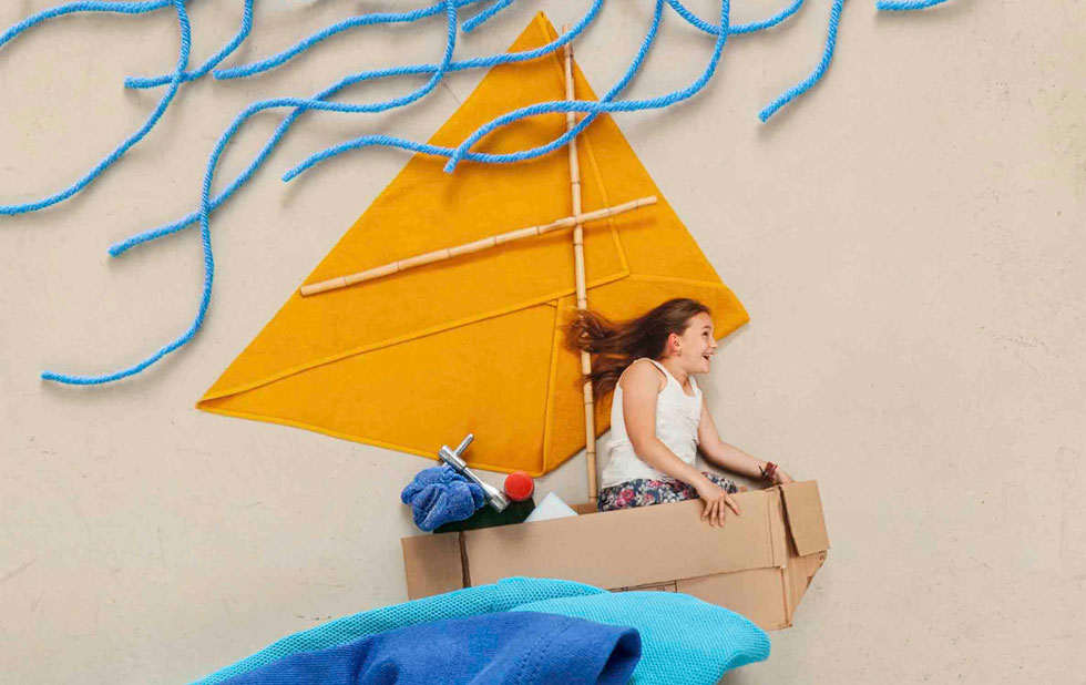 Illustration zu »Daglar gibi dalgalari / Über Wellen, hoch wie Berge« von Jan von Holleben