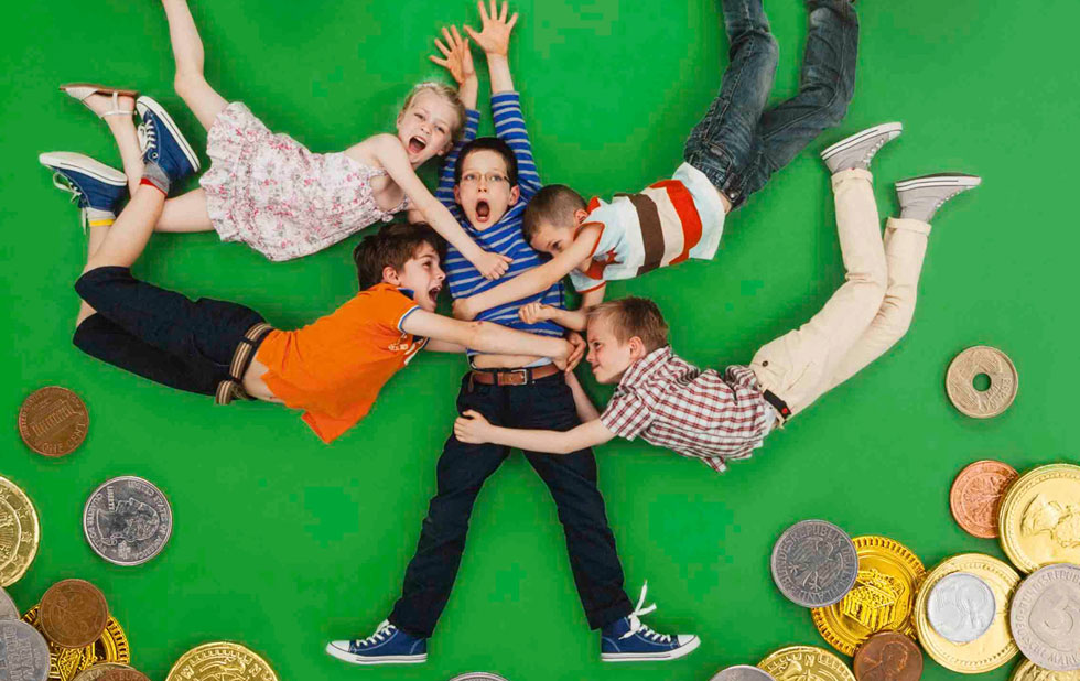 Illustration zu »Oranges and lemons / Äpfel und Pflaumen« von Jan von Holleben