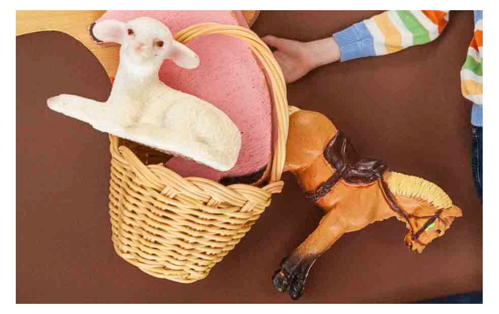 Illustration zu »Dzivoju pie kundzina pirmajo gadinu / An dem Königshofe« von Jan von Holleben