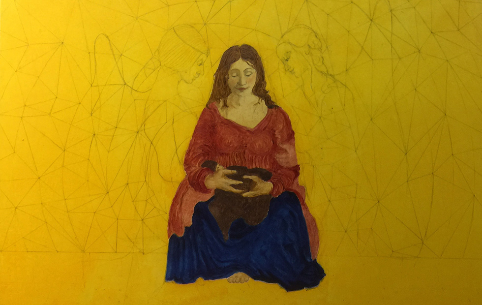 Illustration zu »Bambino divino« von Frank Walka