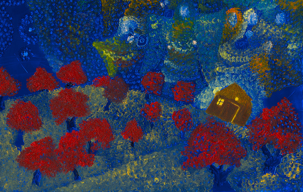 Illustration zu »Eta notsch swjataja« von Frank Walka