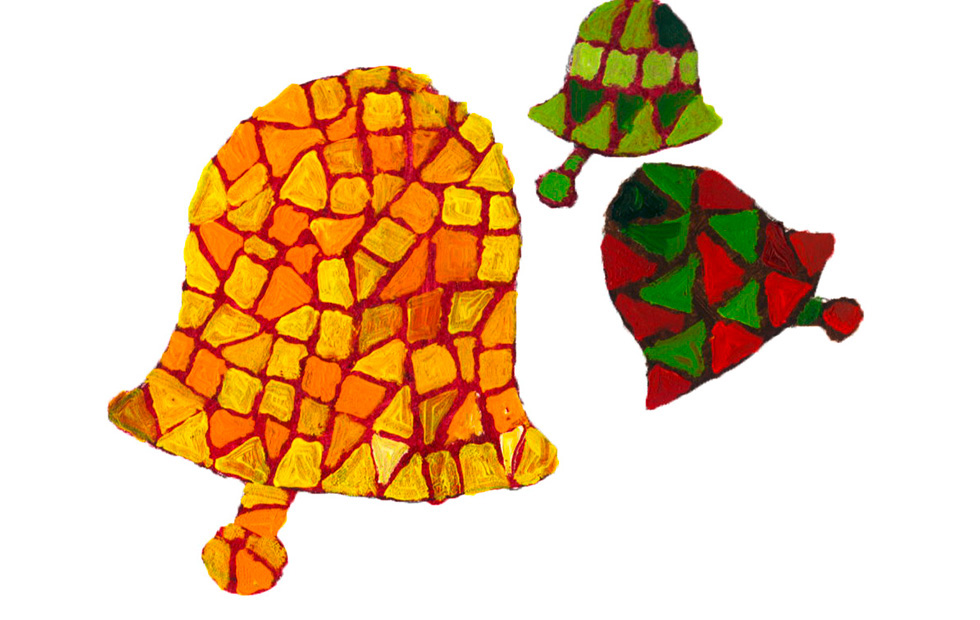 Illustration zu »Ding! Dong! Merrily on high« von Frank Walka