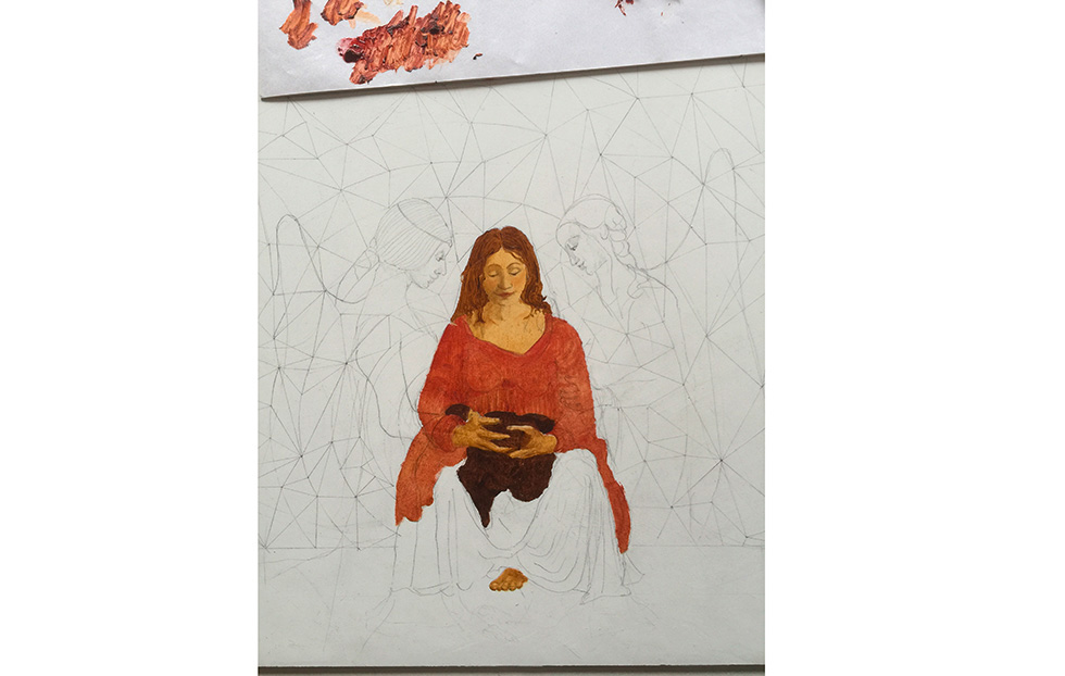 Illustration zu »Cancao de Natal« von Frank Walka