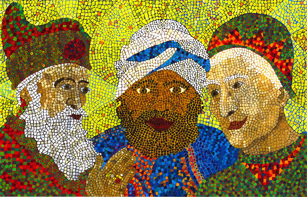 Illustration zu »Marche des rois / Ce matin« von Frank Walka