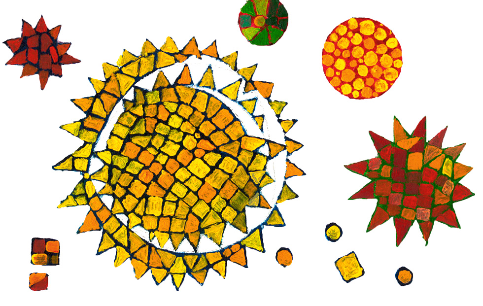 Illustration zu »Kalanta »Kalin imeran archontes«« von Frank Walka