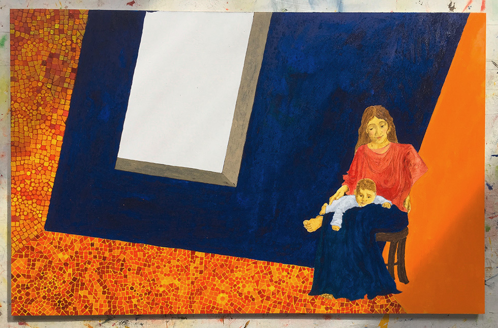 Illustration zu »A vint-i-cinc de Desembre« von Frank Walka