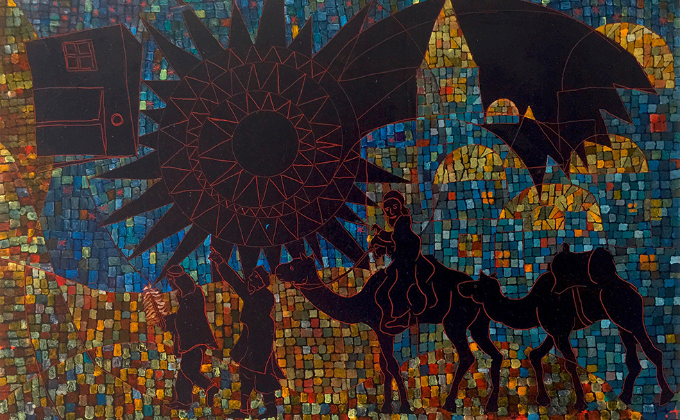 Illustration zu »Vengo dando pascuas« von Frank Walka