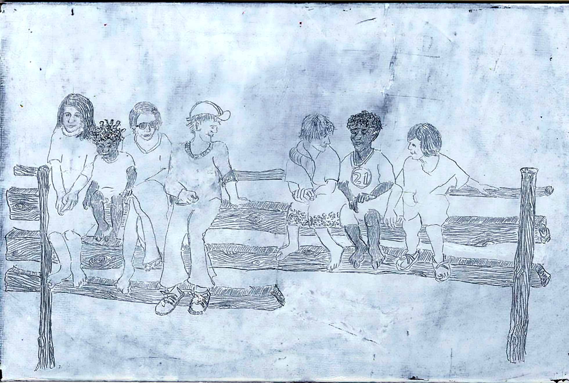 Illustration zu »Auf, ihr Kinder, auf und singt« von Frank Walka