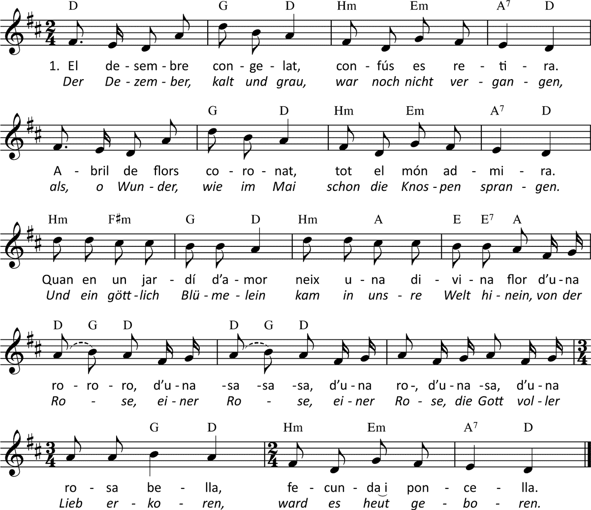 Noten 'El desembre congelat'